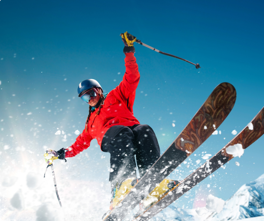 Sports de neige, vacances à la montagne et assurance de prêt 